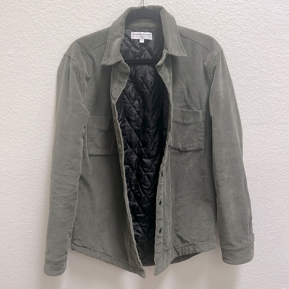 American Apparel Jackets & Blazers - American Apparel corduroy padded shacket